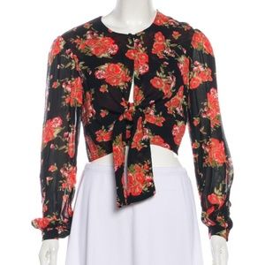 REFORMATION Mohawk Top - Floral Print